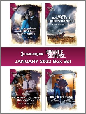 cover image of Harlequin Romantic Suspense January 2022--Box Set